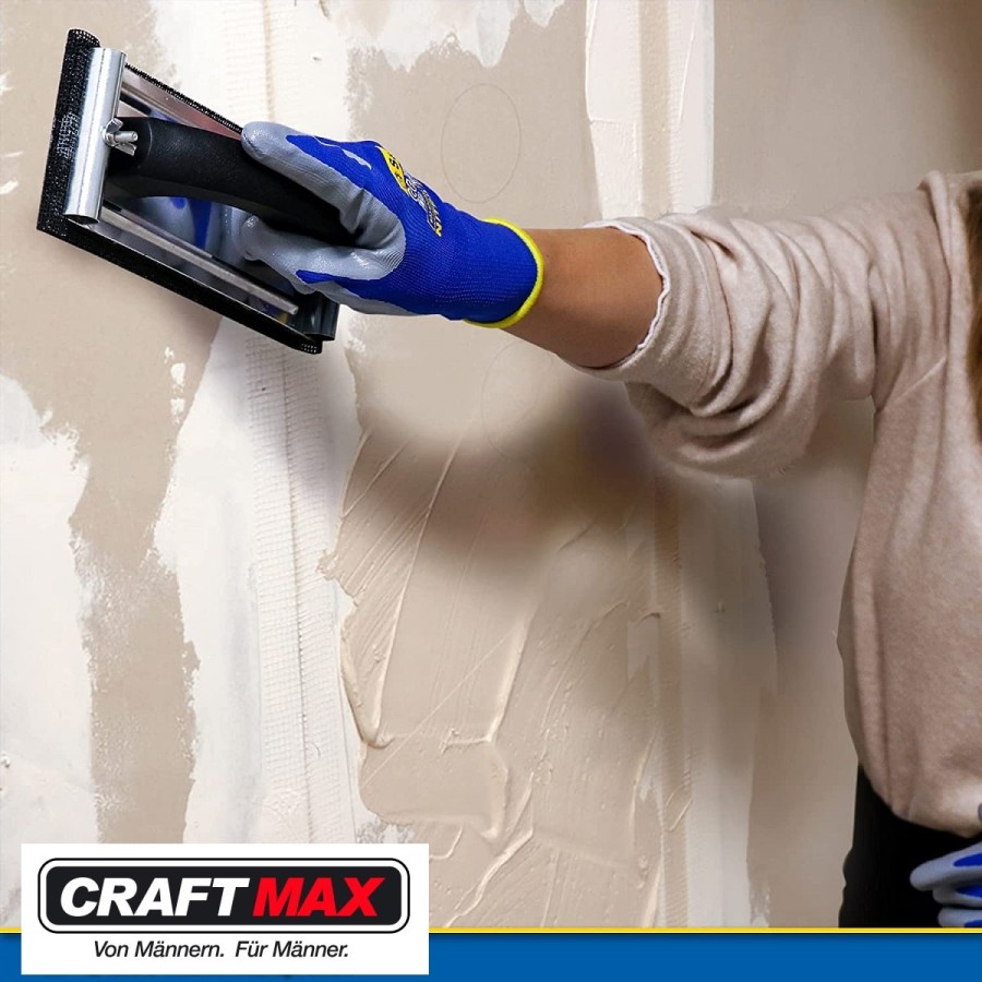 CRAFTMAX-Trockenbau-Handschleifer-Schleifgitter-beste-Qualitaet