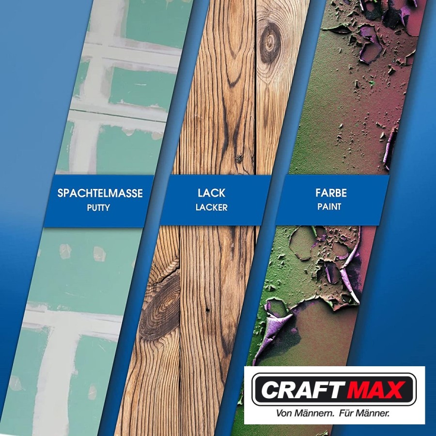 CRAFTMAX-Trockenbau-Handschleifer-Schleifgitter-Holz-Metall-Gipskarton