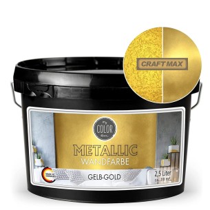 CRAFTMAX-Wandfarbe-Gold-Metallic-Effekt-im-Innenbereich-