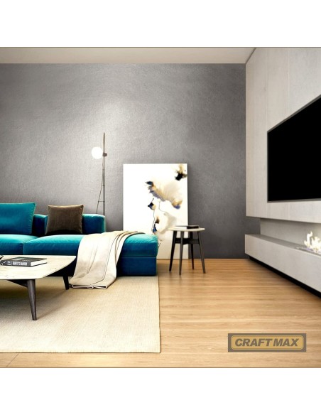 CRAFTMAX-Wandfarbe-silber-Metallic-Effekt-Versace