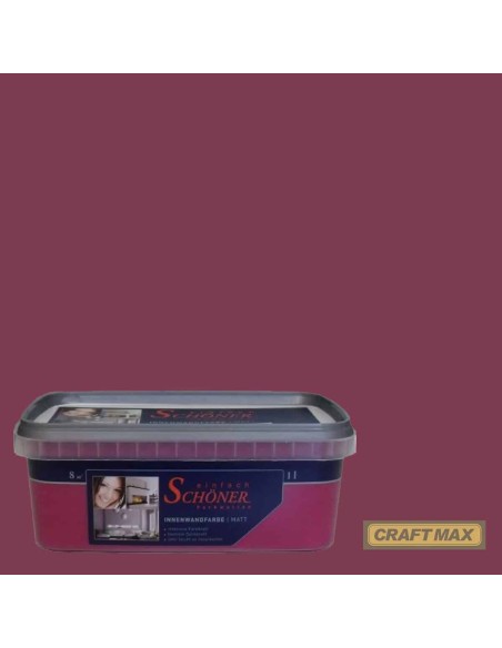 CRAFTMAX-Einfach-Schoener-Farbwelten-Wandfarbe-bordeaux-rot-matt-1-L