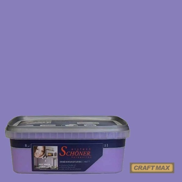 CRAFTMAX-Einfach-Schoener-Farbwelten-Wandfarbe-Stilvoll-Lila-matt-1-L