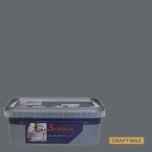 CRAFTMAX-Einfach-Schoener-Farbwelten-Wandfarbe-Unendlich-Grau-matt-1-L