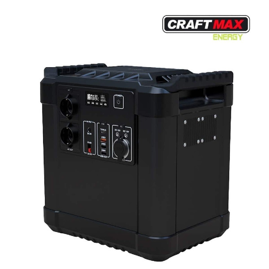 CRAFTMAX-mobile-Powerstation-1.456-Wh-Stromspeicher-Solargenerator-2000W-6