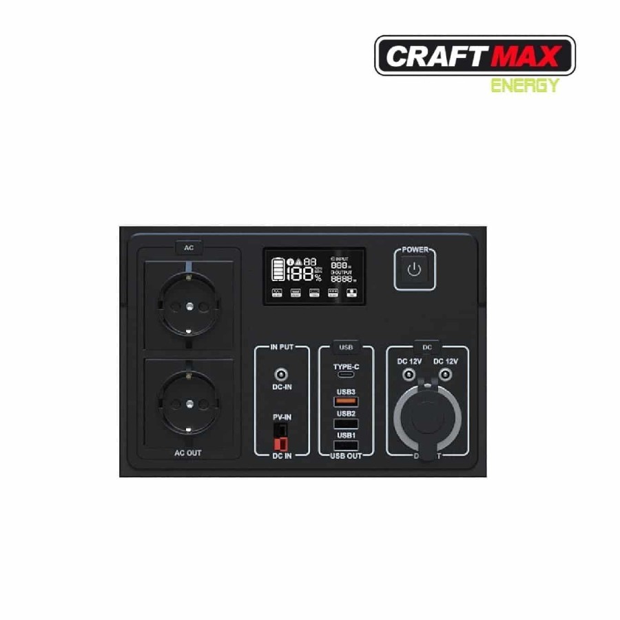 CRAFTMAX-mobile-Powerstation-1.456-Wh-Stromspeicher-Solargenerator-2000W-5