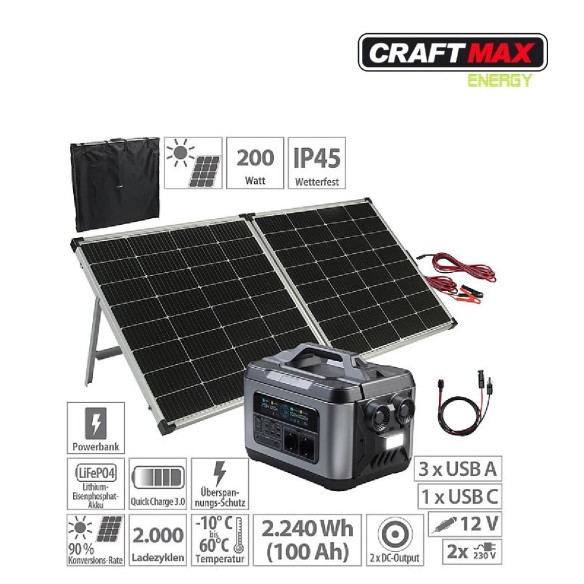 CRAFTMAX-platiniumbox-mobile-Powerstation-2.240-Wh-rStromspeicher-Solargenerator-2.200W-Solarpanel-2