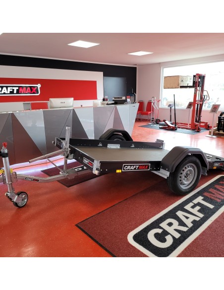 CRAFTMAX-CROSS-Motorradtransporter-Absenk-Kippanhaenger-mechanisch-750Kg-ungebremst-1