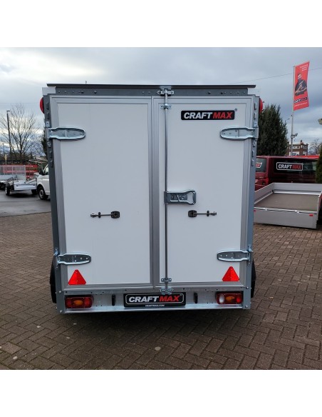 CRAFTMAX-P-BOX-Plywood-Kofferanhaenger-gebremst-2000kg-2-Fluegeltueren-427×206×211cm-2