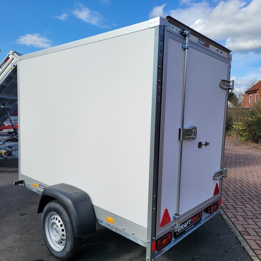 CRAFTMAX-Plywood-750kg-Kofferanhaenger-Hecktuer-2.14×1.32x1.55m