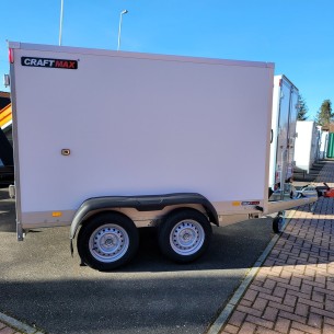 CRAFTMAX-Plywood-2700kg-Kofferanhaenger-Fluegeltueren-3.05×1.87×1-1 2