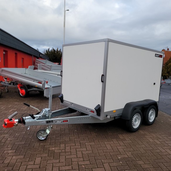 CRAFTMAX-P-BOX-Plywood-Kofferanhaenger-gebremst-2000kg-2-Fluegeltueren-427×206×211cm-1