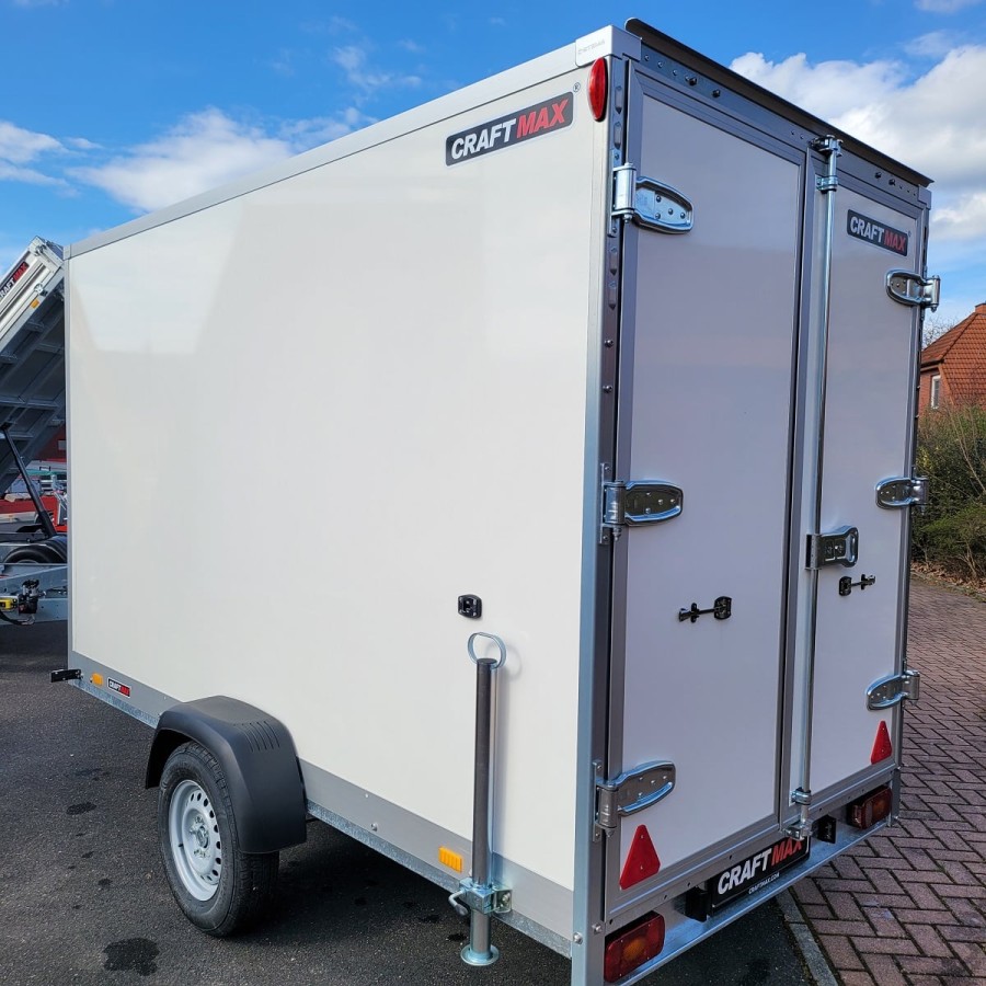 CRAFTMAX-Plywood-1300-Kofferanhaenger-GFK-3.05×1.57×1.84m-2-Fluegeltueren