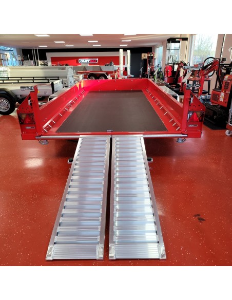 CRAFTMAX-MEGA-Baumaschinentransporter-3500Kg-Schaufelauflage-schwenkbaren-Auffahrrampen-2730kg-Nutzlast-15