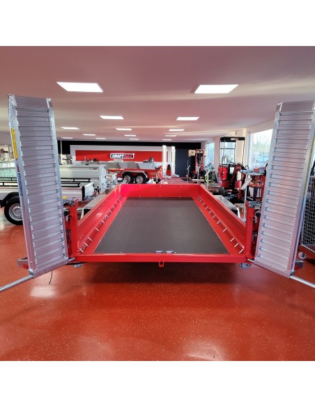 CRAFTMAX-MEGA-Baumaschinentransporter-3500Kg-Schaufelauflage-schwenkbaren-Auffahrrampen-2730kg-Nutzlast-14