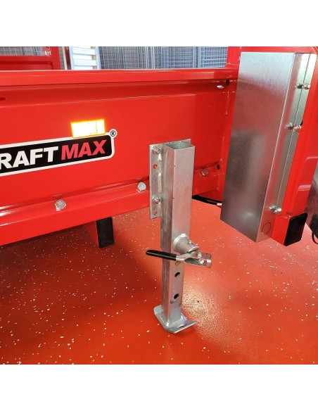 CRAFTMAX-MEGA-Baumaschinentransporter-3.5t-Schaufelauflage-schwenkbaren-Auffahrrampen-2730kg-Nutzlast-2