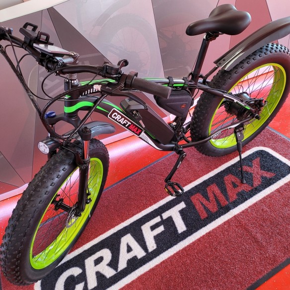 CRAFTMAX-fatboy-Elektrofahrrad-Mountainbike-26Zoll-E-Bike-48V-17Ah1000W-Lithium-Akku-Shimano-21-Gang-Vollfederung-hydraulische-S