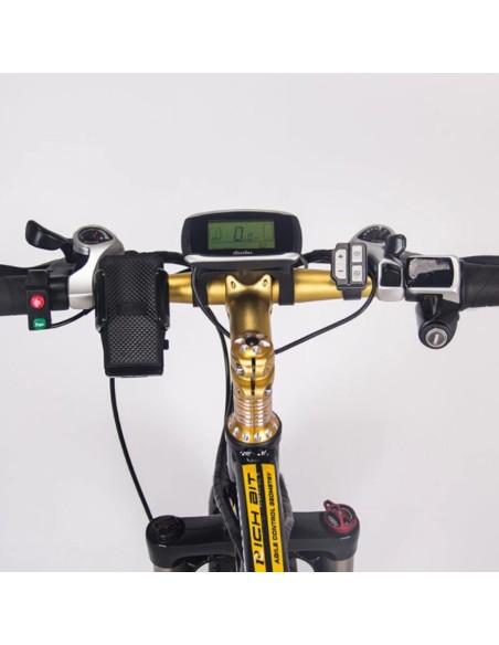 CRAFTMAX-fatboy-Elektrofahrrad-26-E-Bike-48V-16Ah-1000W-Lithium-Akku-Shimano-21Gang-gold-Lenker