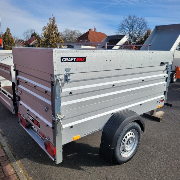 CRAFTMAX-V-Serie-750kg-Kastenanhaenger-inkl.-Bordwandaufsatz-u.-Deckel-2.01×1.08x0-1