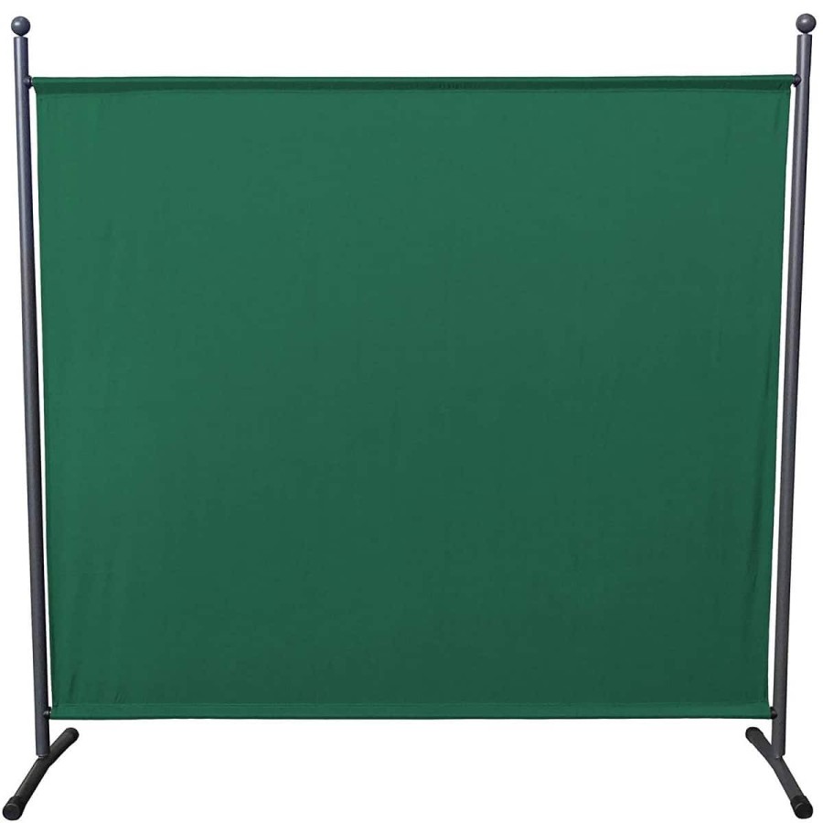 CRAFTMAX-Paravent-Raumteiler-180x178cm-gruen