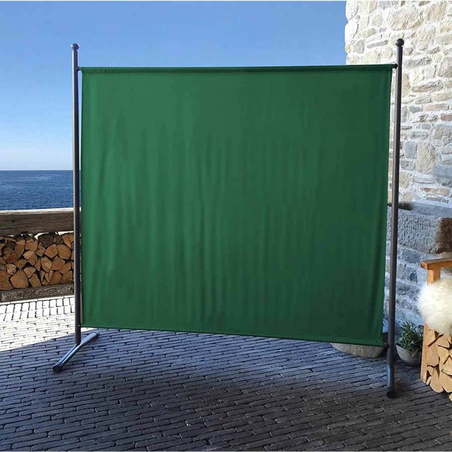 CRAFTMAX-Balkontrennwand-180x178cm-gruen
