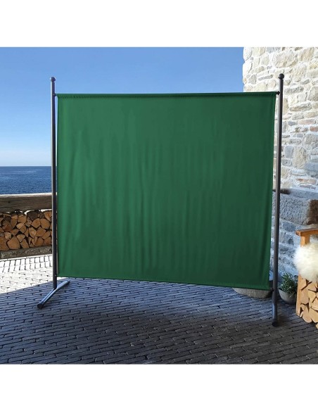 CRAFTMAX-Balkontrennwand-180x178cm-gruen