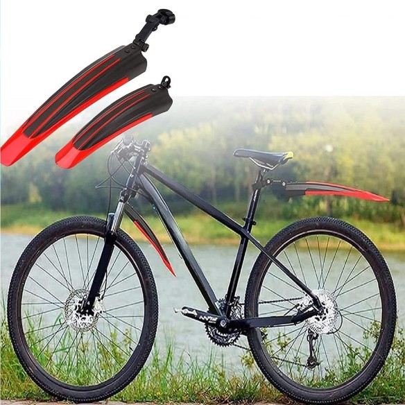 CRAFTMAX-nodirty-Schutzblech-Set-fFahrrad-Fat-Bike-Mountainbike-20-26-Zoll-rot-4