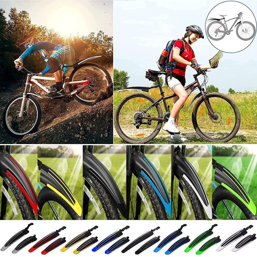 CRAFTMAX-nodirty-Schutzblech-Set-fFahrrad-Fat-Bike-Mountainbike-20-26-Zoll-rot-5