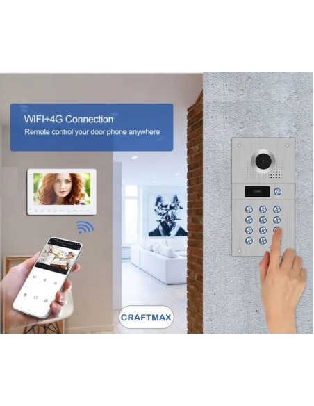 Video-Tuersprechanlage-Wifi-Smartphone-4G