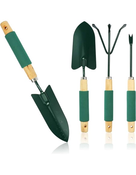 McFarmer-Blumenliebhaber-4-teiliges-Set-Gartengeraete-Gartenwerkzeug-gruen-1
