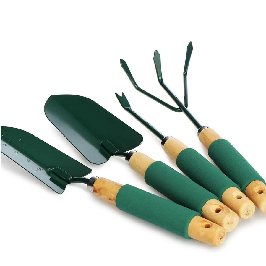 McFarmer-Blumenliebhaber-4-teiliges-Set-Gartengeraete-Gartenwerkzeug-gruen-5