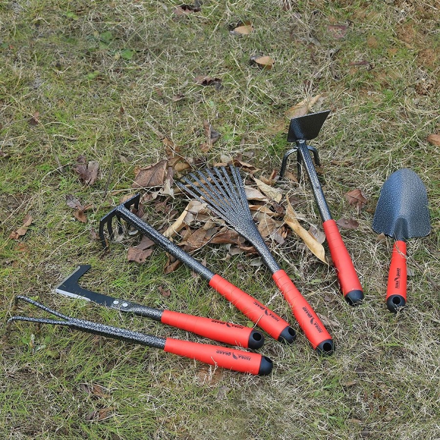 CRAFTMAX-FloraGuard-6-teiliges-Set-Gartengeraete-Gartenwerkzeug-rot-4