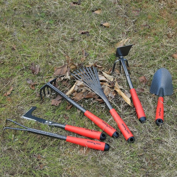 CRAFTMAX-FloraGuard-6-teiliges-Set-Gartengeraete-Gartenwerkzeug-rot-4