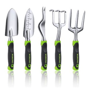 McFARMER-5-teiliges-Set-Gartenwerkzeug-aus-Aluminium-gruen-3