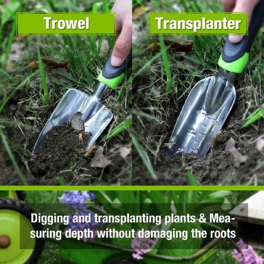 McFARMER-5-teiliges-Set-Gartenwerkzeug-aus-Aluminium-gruen-4