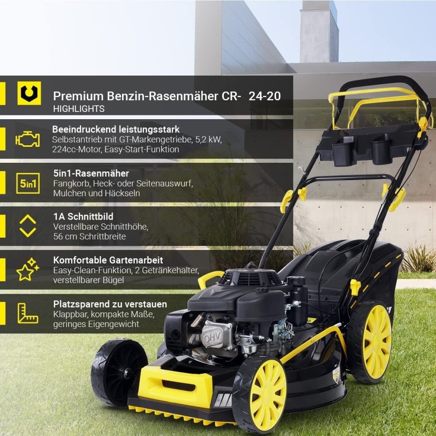 MAGNATAS-Industrietec-560-craftfull-Rasenmaeher-7PS-5.2KW-Benzinmotor-56cm-Schnittweite-4