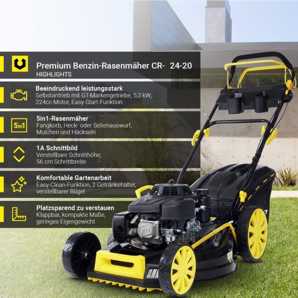 MAGNATAS-Industrietec-560-craftfull-Rasenmaeher-7PS-5.2KW-Benzinmotor-56cm-Schnittweite-4