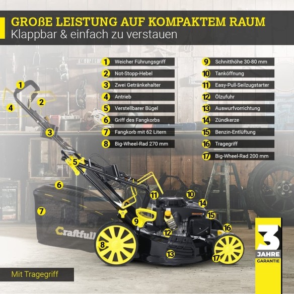 MAGNATAS-Industrietec-560-craftfull-Rasenmaeher-7PS-5.2KW-Benzinmotor-56cm-Schnittweite-6
