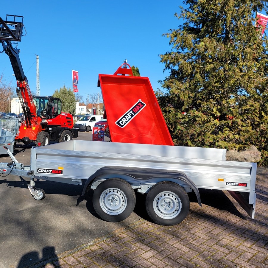 CRAFTMAX-PROFI-2000-ALU-Anhaenger-V-Deichsel-3.00×1.55×0.35m-100kmh-1