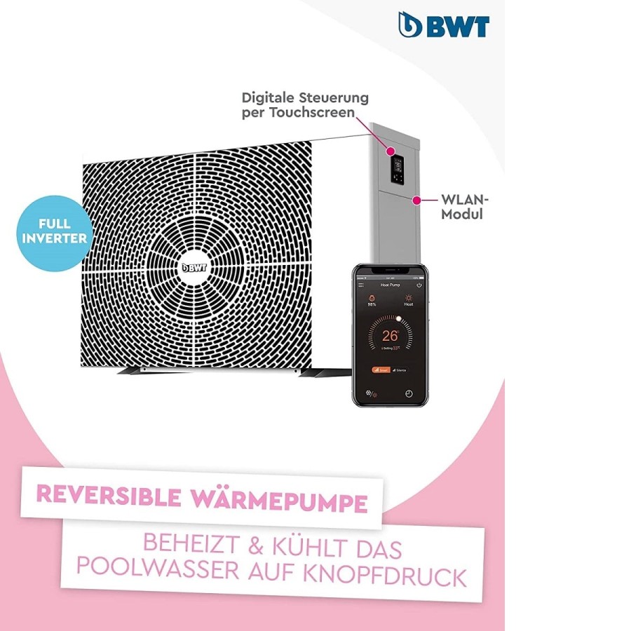 BWT-HI-HC-6.6KW-Inverter-Horizontal-Waermepumpe-inkl.-Bypass-Set-2