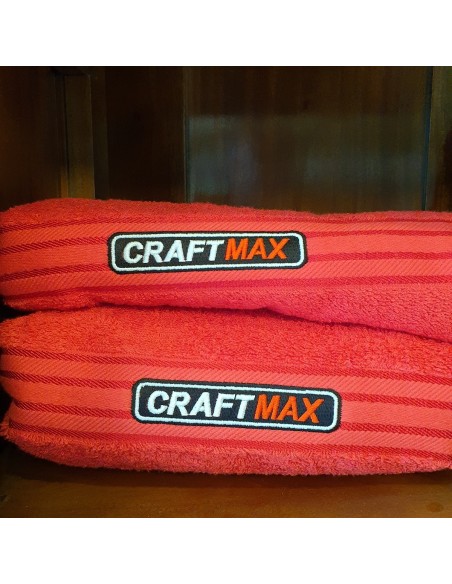 CRAFTMAX-Handtuch-Baumwolle-rot-50x100cm-1