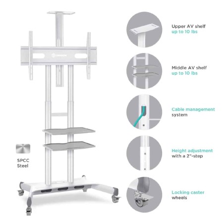 CRAFTMAX-TV-Monitor-Staender-Rollen-weiss-7