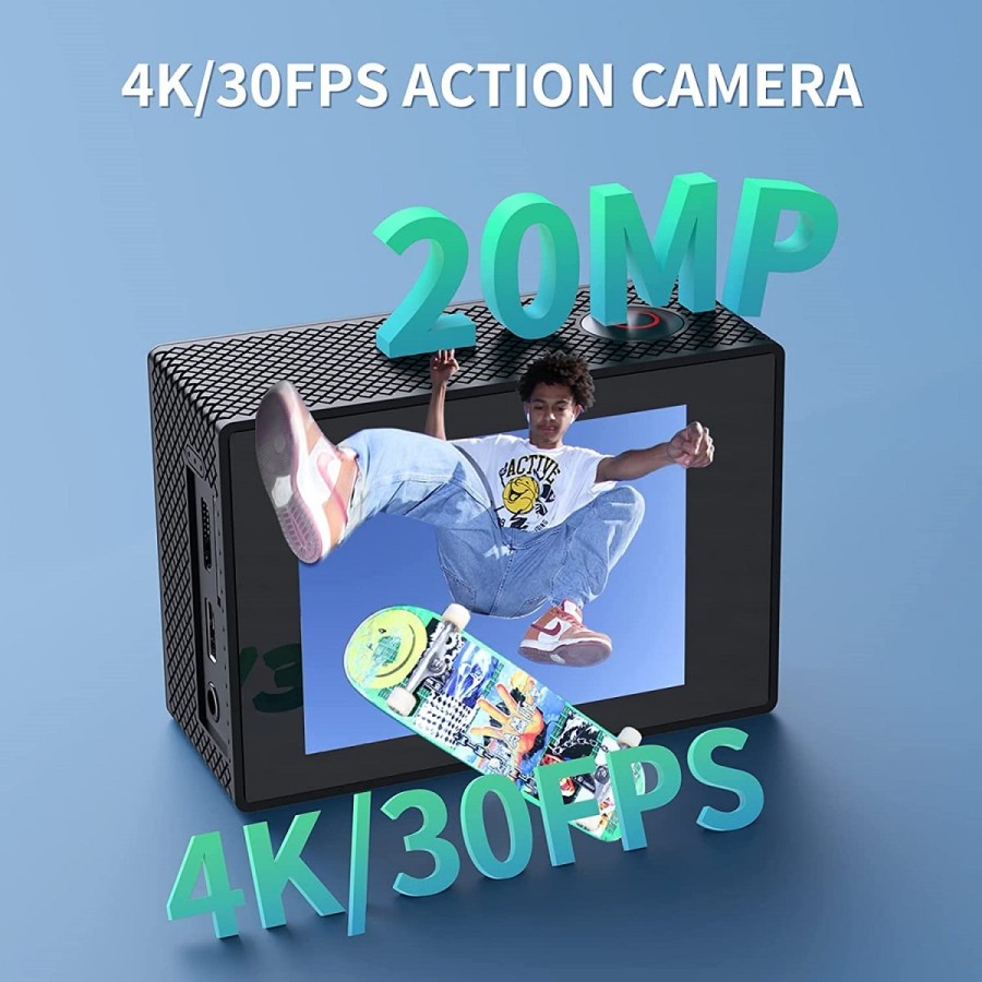 EIS-4K-WIFI-Unterwasser-Action-Cam-Kamera-30m-Wasserdicht-Weitwinkel-170Grad-4