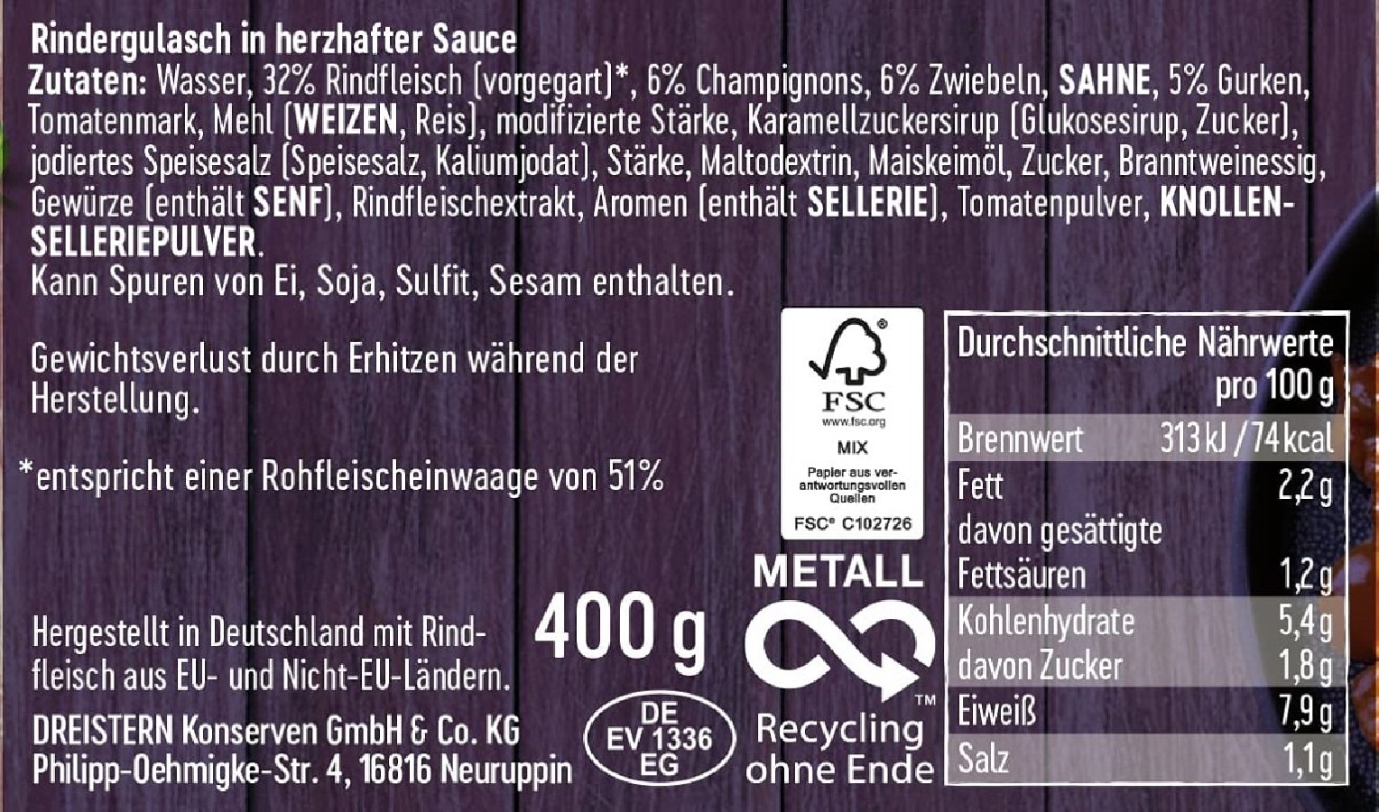 Feinschmecker-Vorrat-Boeuf-Stroganoff-Gulasch-400g-2
