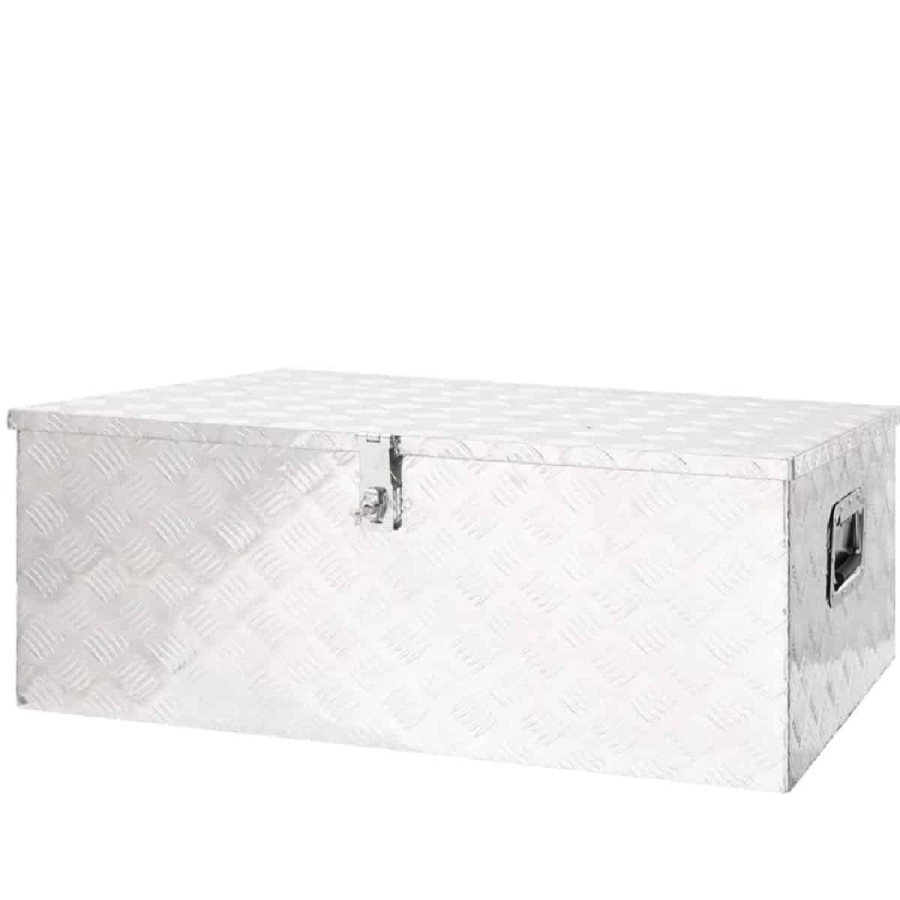 CRAFTMAX-ALU-Transportbox-Anhaenger-Verstaukiste-Tragegriffen-100x-55x37cm-4