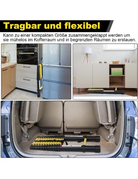 ALU-Teleskopleiter-Ausziehbare-Leiter-3-7