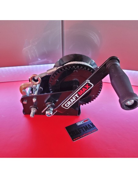 CRAFTMAX-Seilwinde-mechanisch-1.500kg-Zuglast-mit-Seil-Karabiner-10m-2