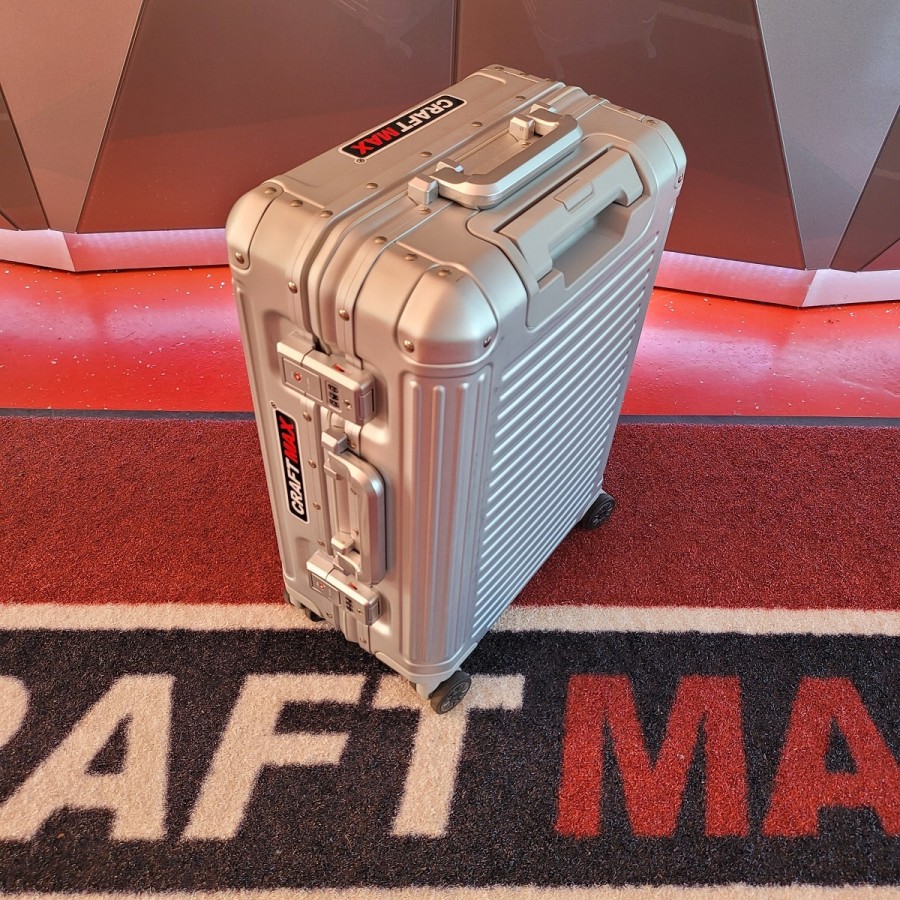 CRAFTMAX-Satelite-ALU-Trolley-Koffer-in-Flug-Handgepaeckgroesse-5