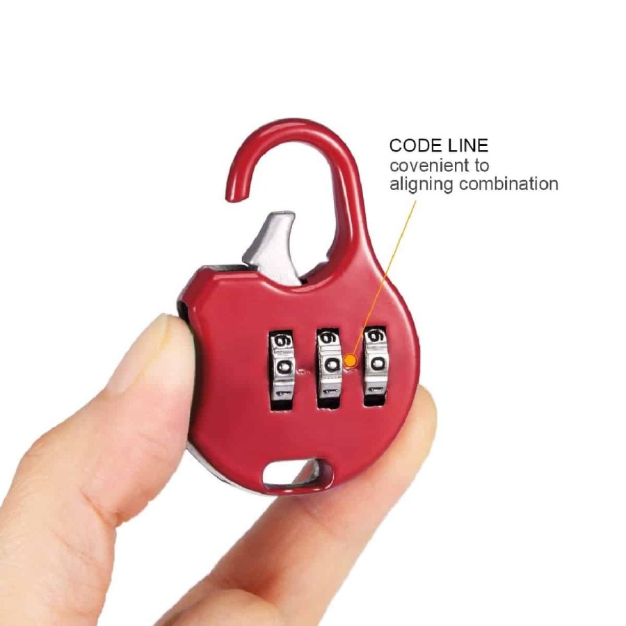 CRAFTMAX-Gepaeck-Taschen-Vorhaengeschloss-Zahlen-Kombinationsschloss-5