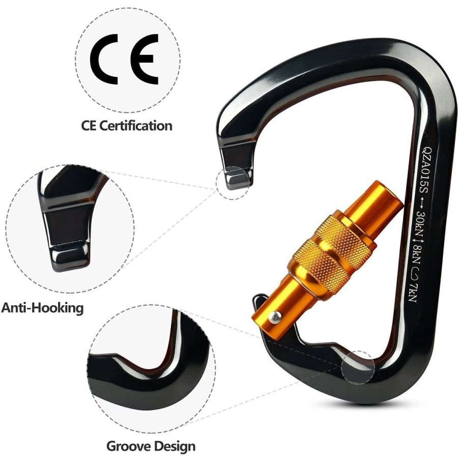 CRAFTMAX-Karabinerhaken-30KN-D-foermig-Ultraleichtes-Aluminium-3