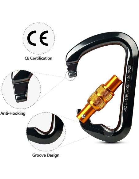 CRAFTMAX-Karabinerhaken-30KN-D-foermig-Ultraleichtes-Aluminium-3